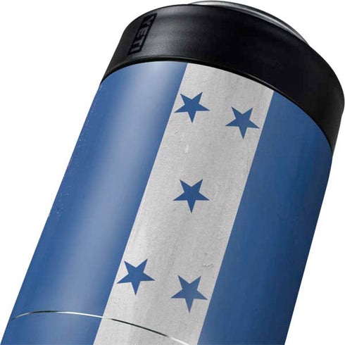 Honduras Flag Distressed Yeti Colster Can Insulator  Skin